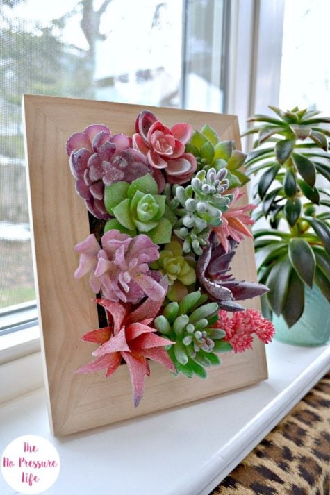 14 Cheap DIY Home Decor Ideas Using Fake Plants - Mindful of the Home