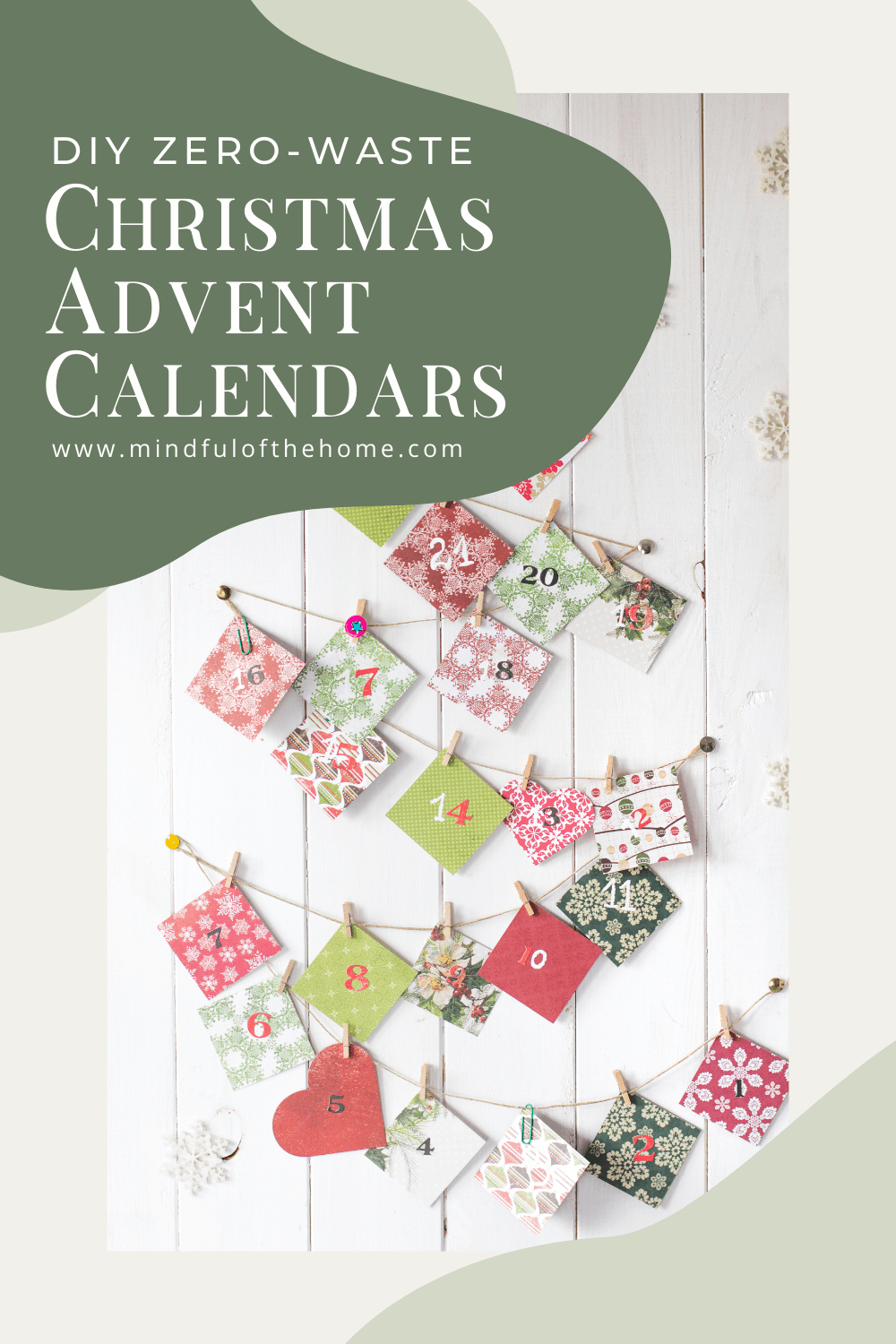 40+ BEST Reusable Diy Advent Calendars - AppleGreen Cottage