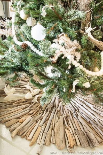 Treibholz Weihnachtsbaum Rock