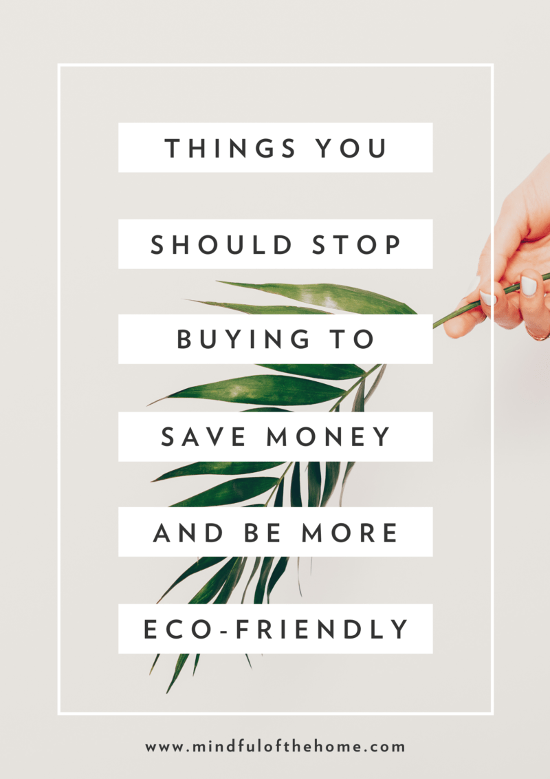 Eco-friendly ways to save money on everyday household items